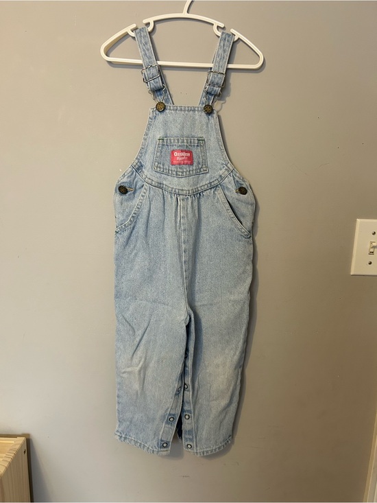 OshKosh B'gosh Other - Vintage OshKosh B'gosh Light Blue Denim Kids Overalls